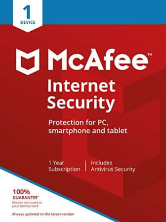 Mcafee Internet security 1 device